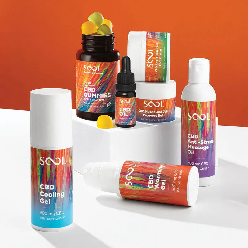 SooL CBD products - European-made, lab-tested CBD oils and capsules for wellness I 24Supplements
