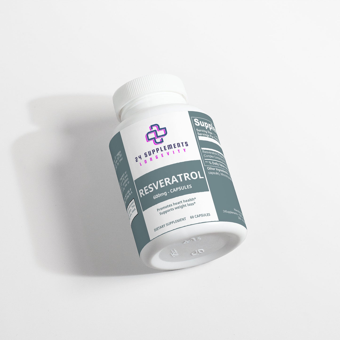 Resveratrol 50% 600mg - Antioxidant for Heart Health