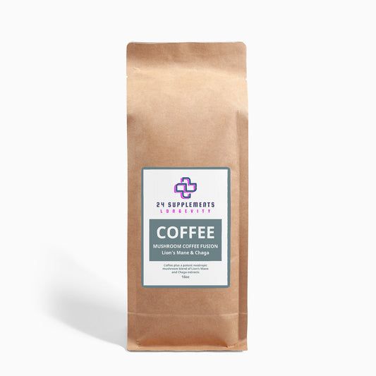 Mushroom Coffee Fusion – Lion’s Mane & Chaga
