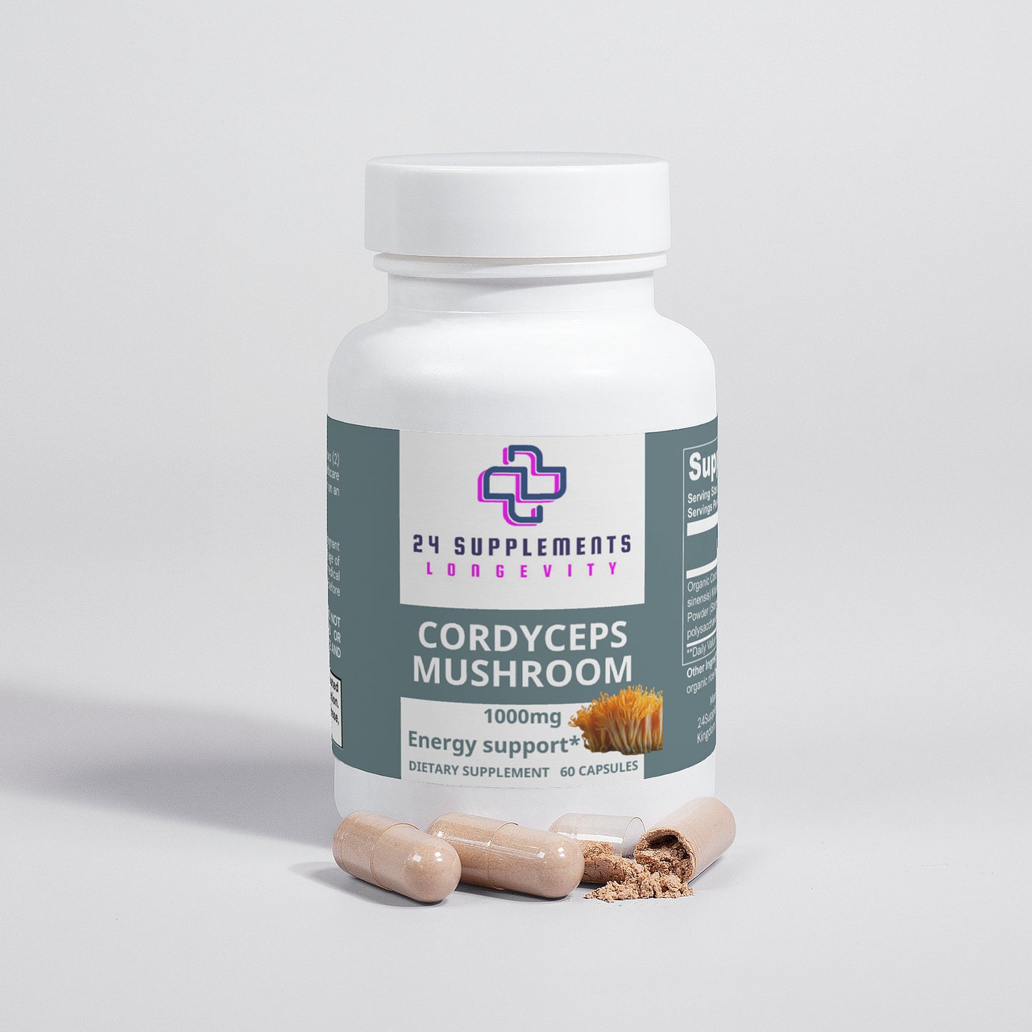 Cordyceps Mushroom – Endurance, Immunity & Vitality Support