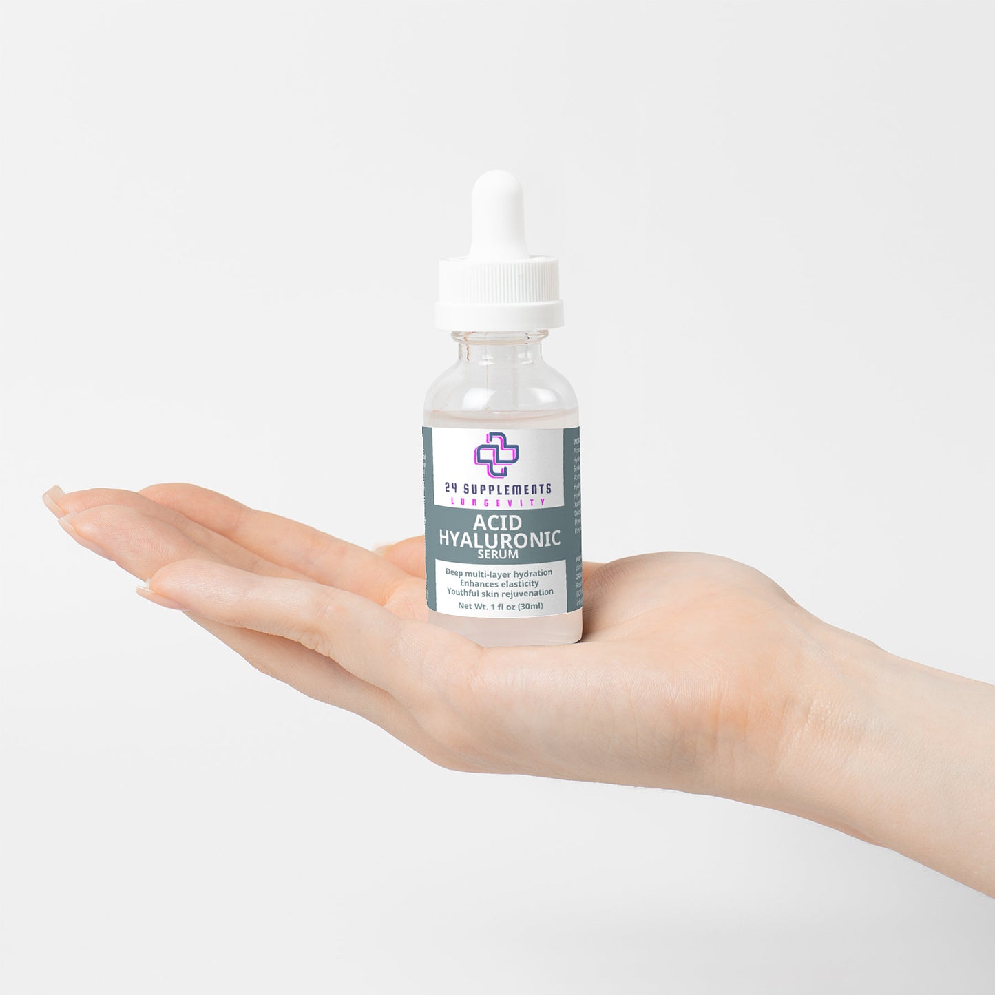 Hyaluronic Acid Serum by 24Supplements