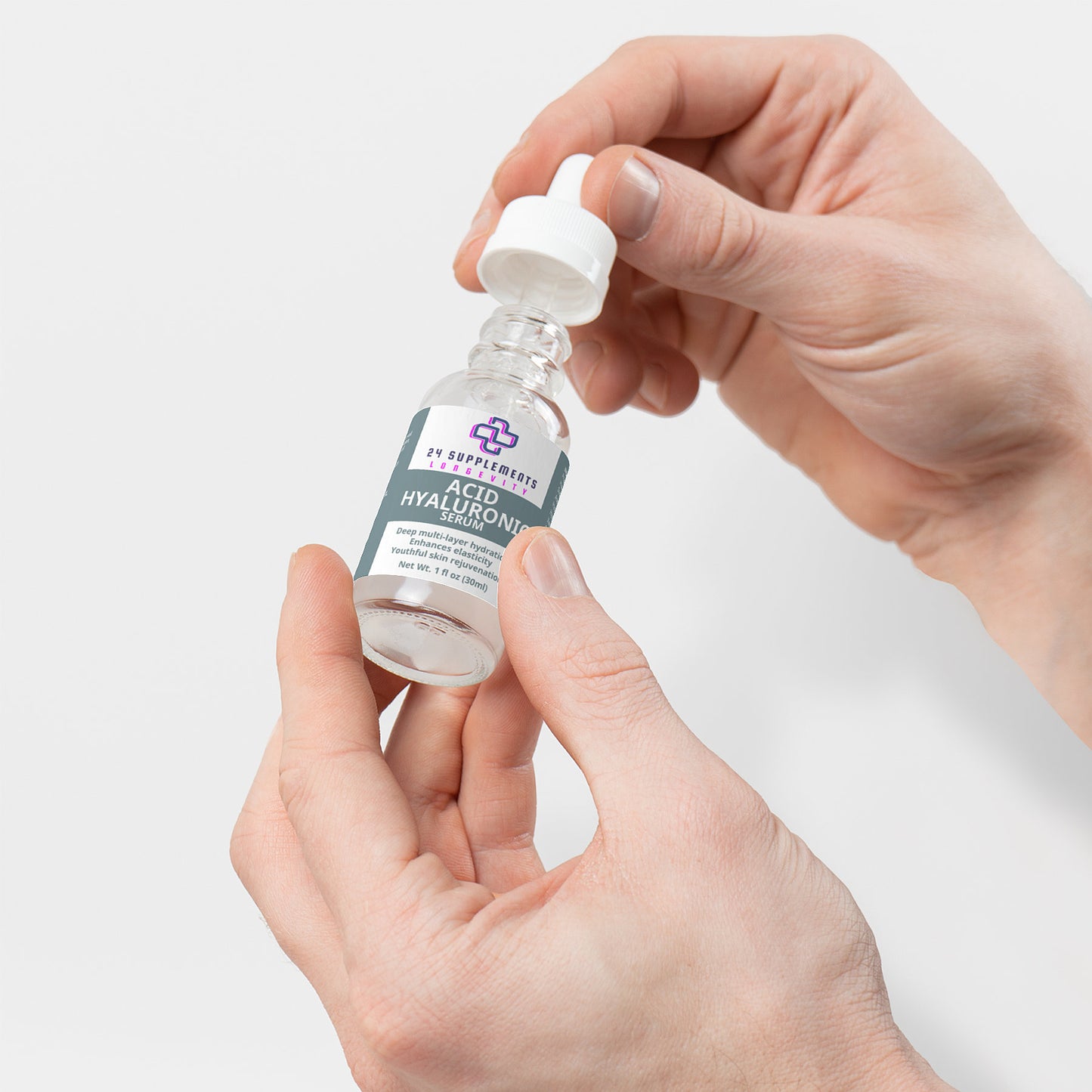 Hyaluronic Acid Serum by 24Supplements