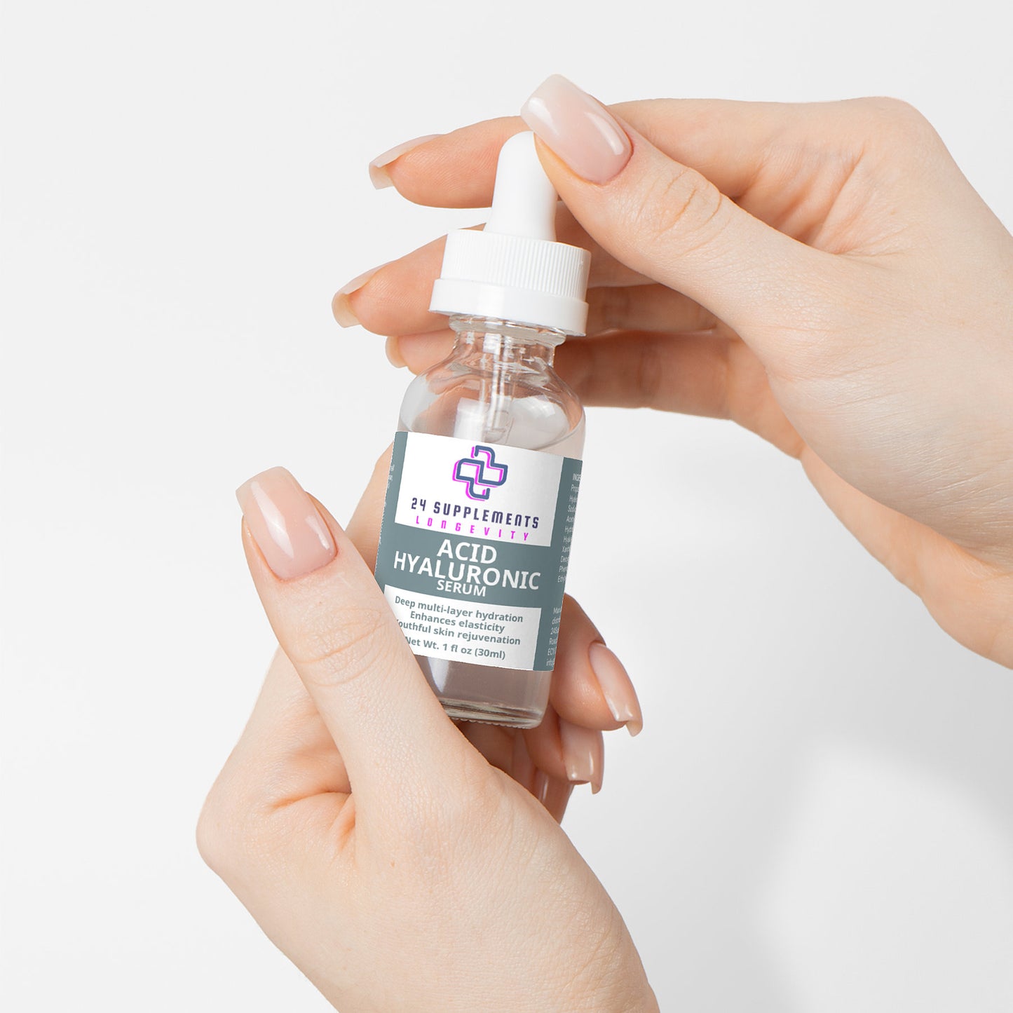 Hyaluronic Acid Serum by 24Supplements