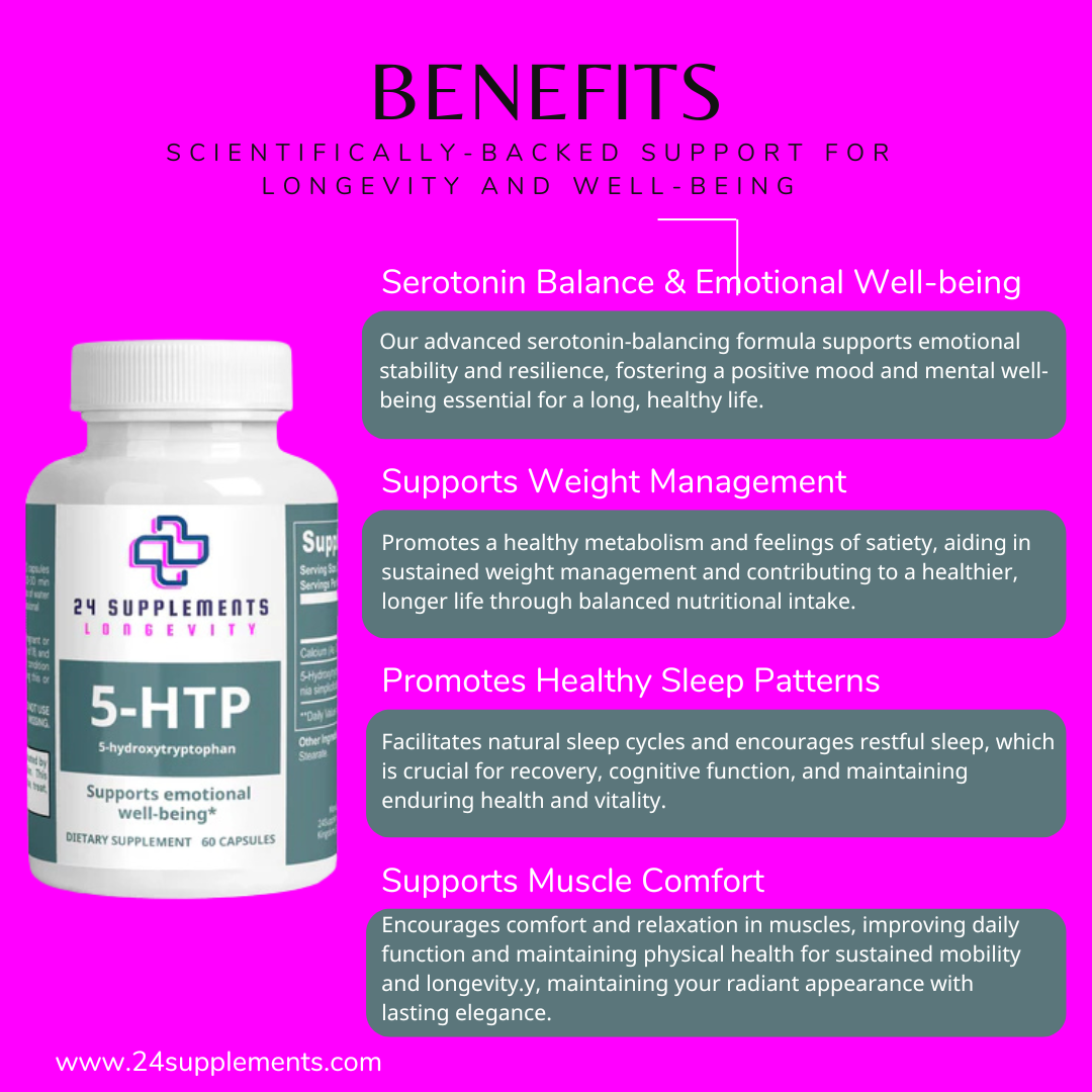 5-HTP 200 mg | Natürliche Serotonin-Unterstützung