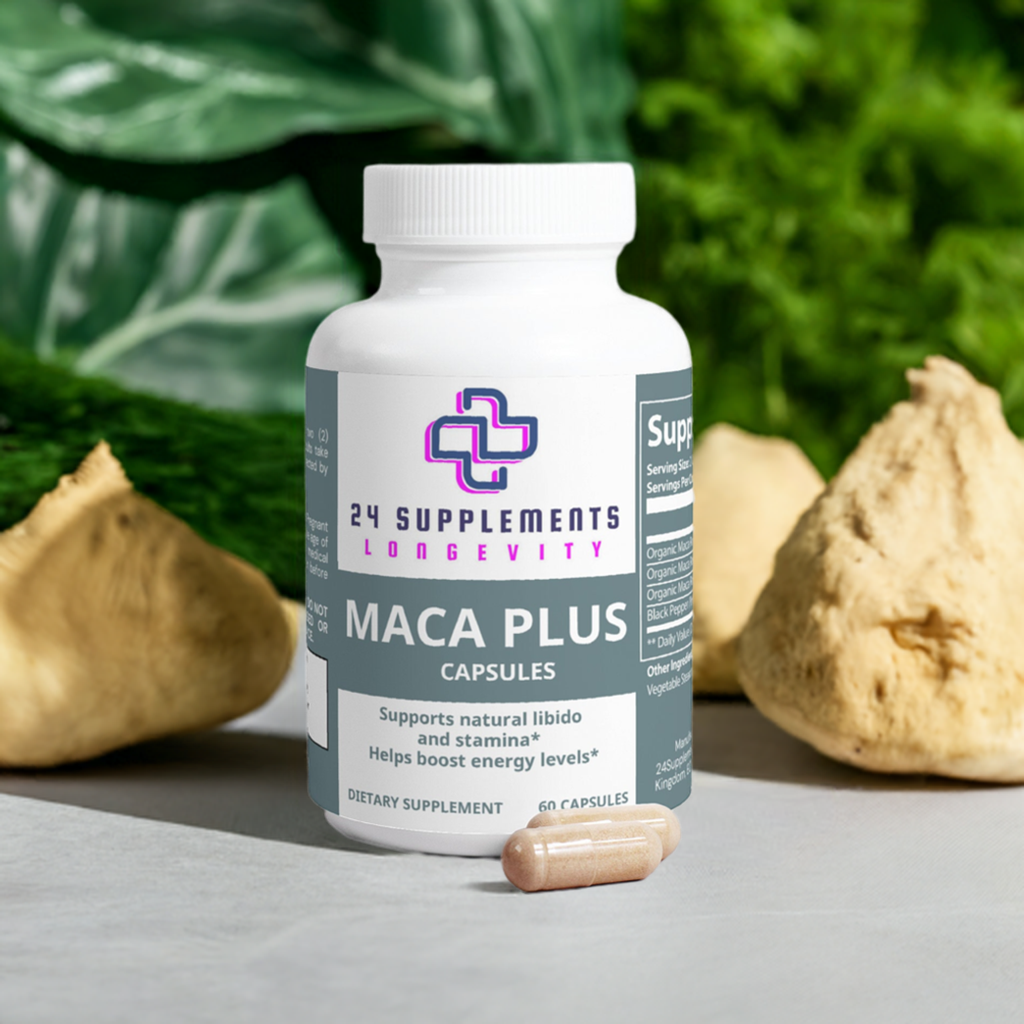 Maca Plus | Libido and Stamina Support | 24Supplements