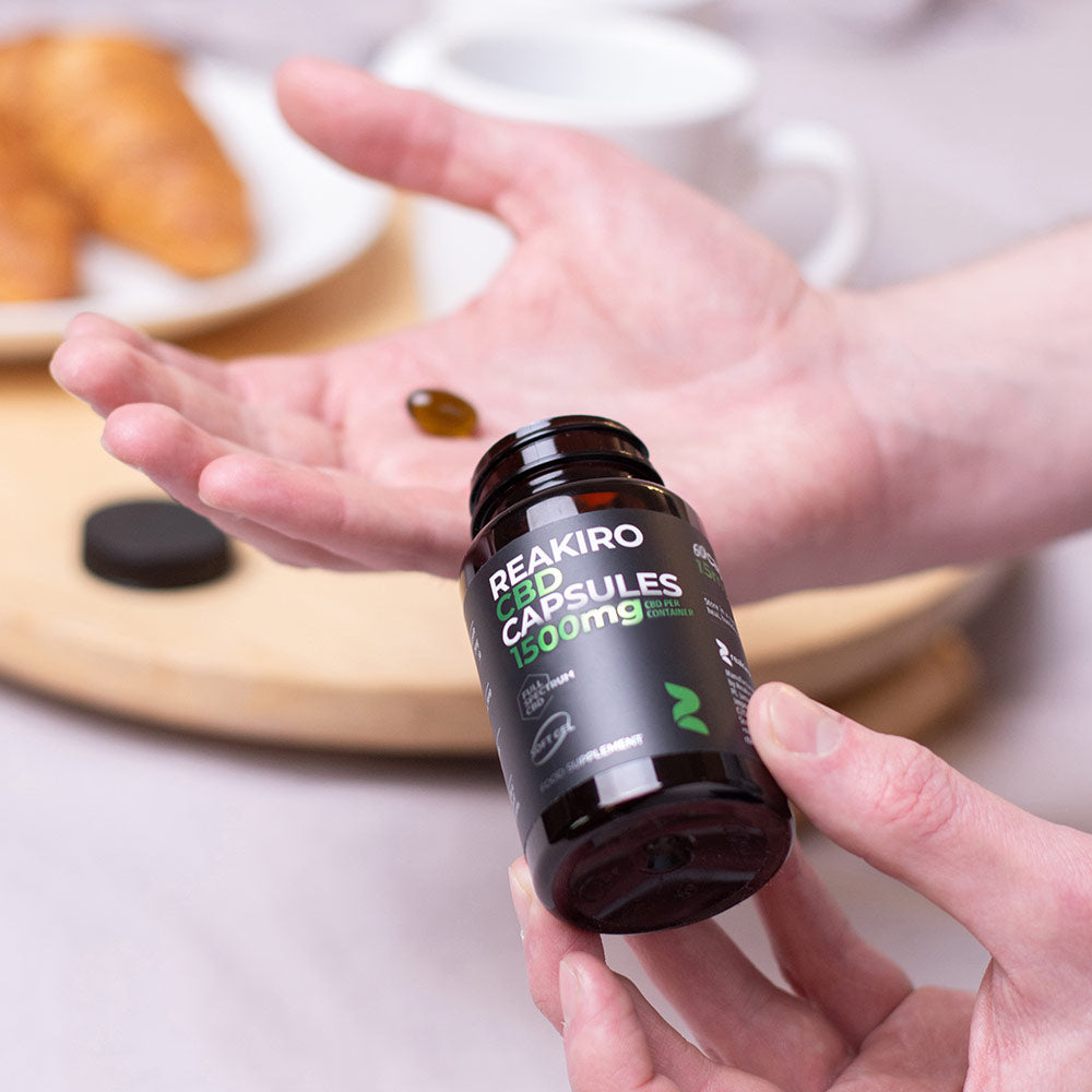 CBD Gel Capsules 1500 mg - Full Spectrum.