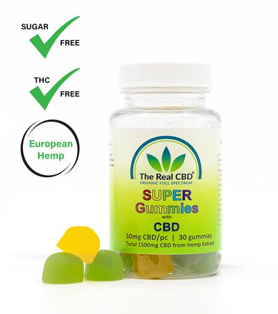 CBD Gummies - 50mg CBD.