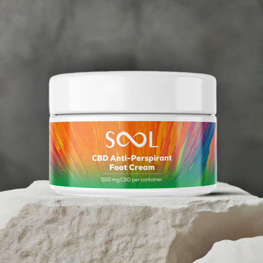 CBD Antitranspirant-Fußcreme