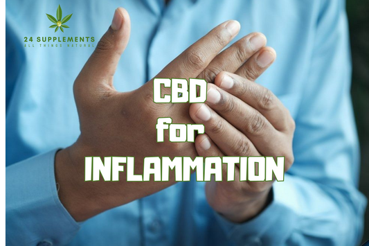 CCBD for Inflammation – Natural approach to inflammation relief at 24Supplements.