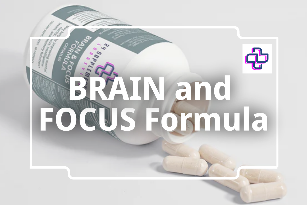 Brain & Focus Formula | 24Supplements