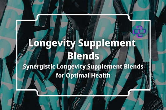 Synergistic Longevity Supplement Blends for Optimal Health I 24Supplements