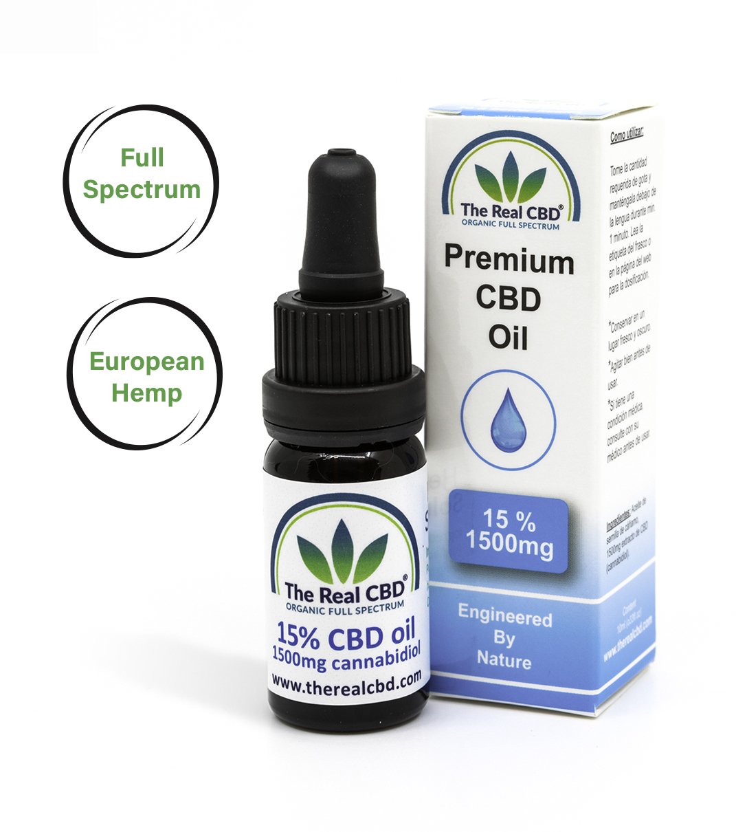 15% CBD Oil THC-Free 1500mg | High-potency CBD oil without THC for natural wellness at 24Supplements.