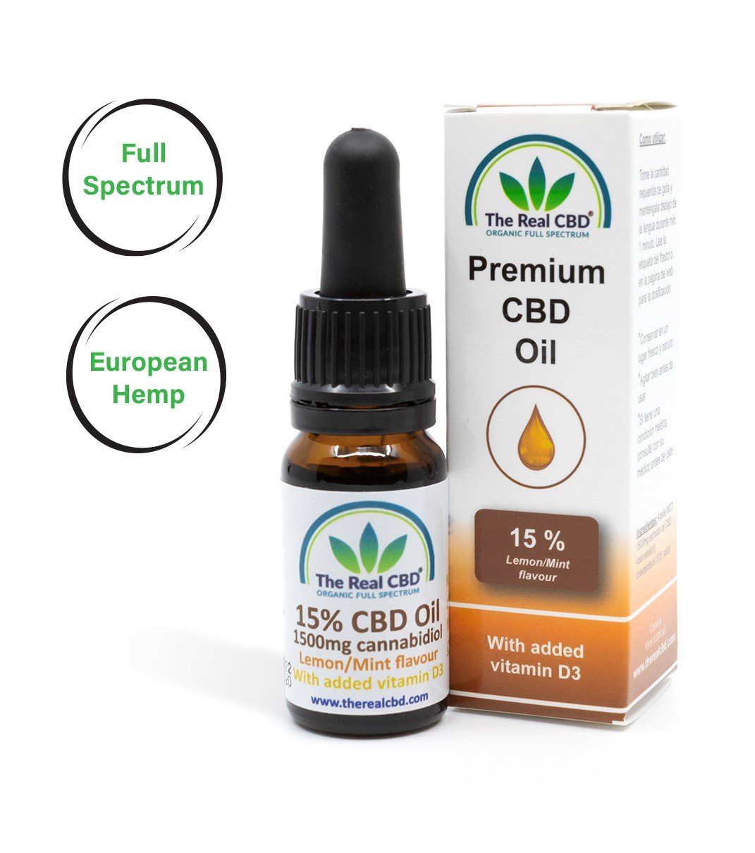 15% CBD Oil with Vitamin D3