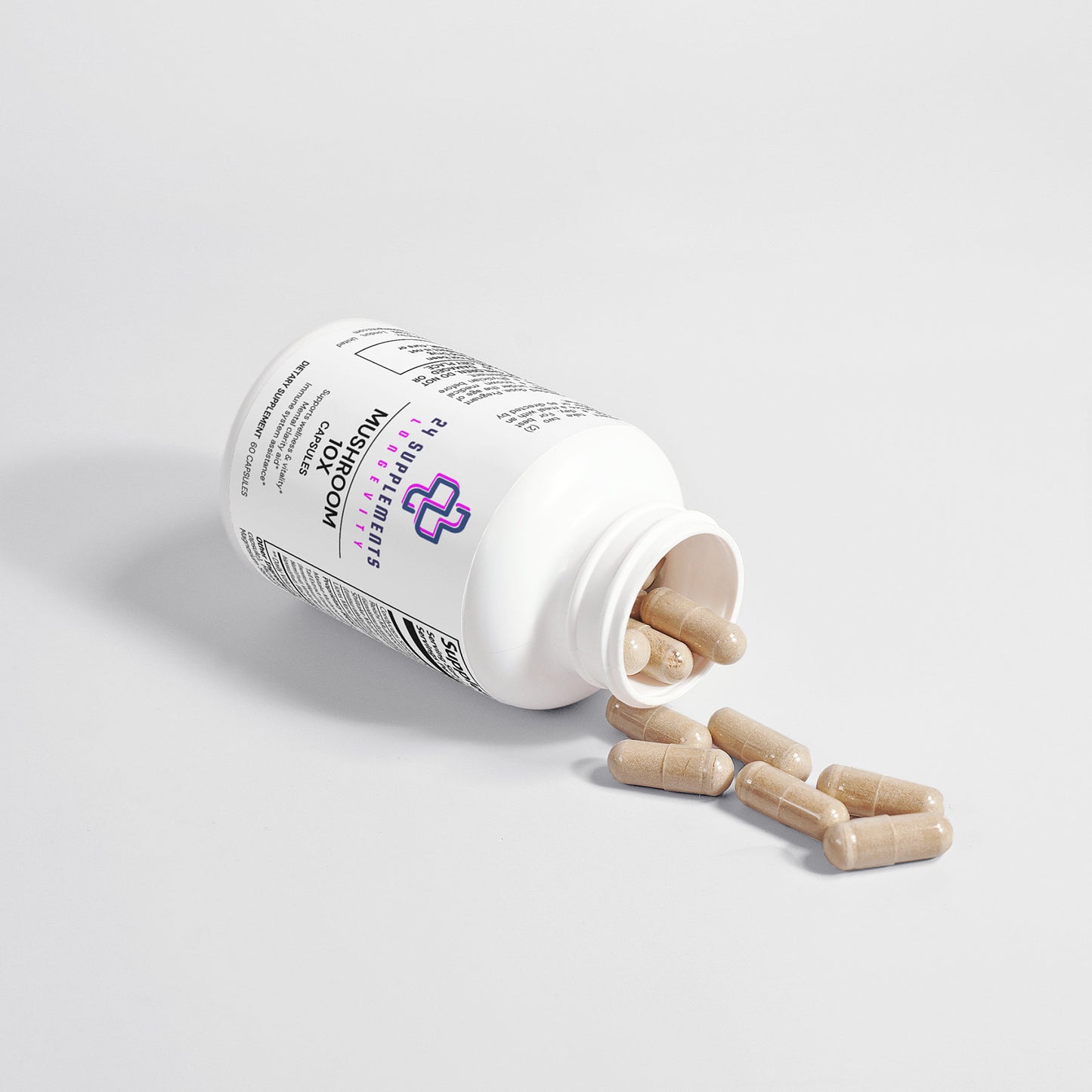 Mushroom Complex 10X – Comprehensive Wellness Support | 24Supplements