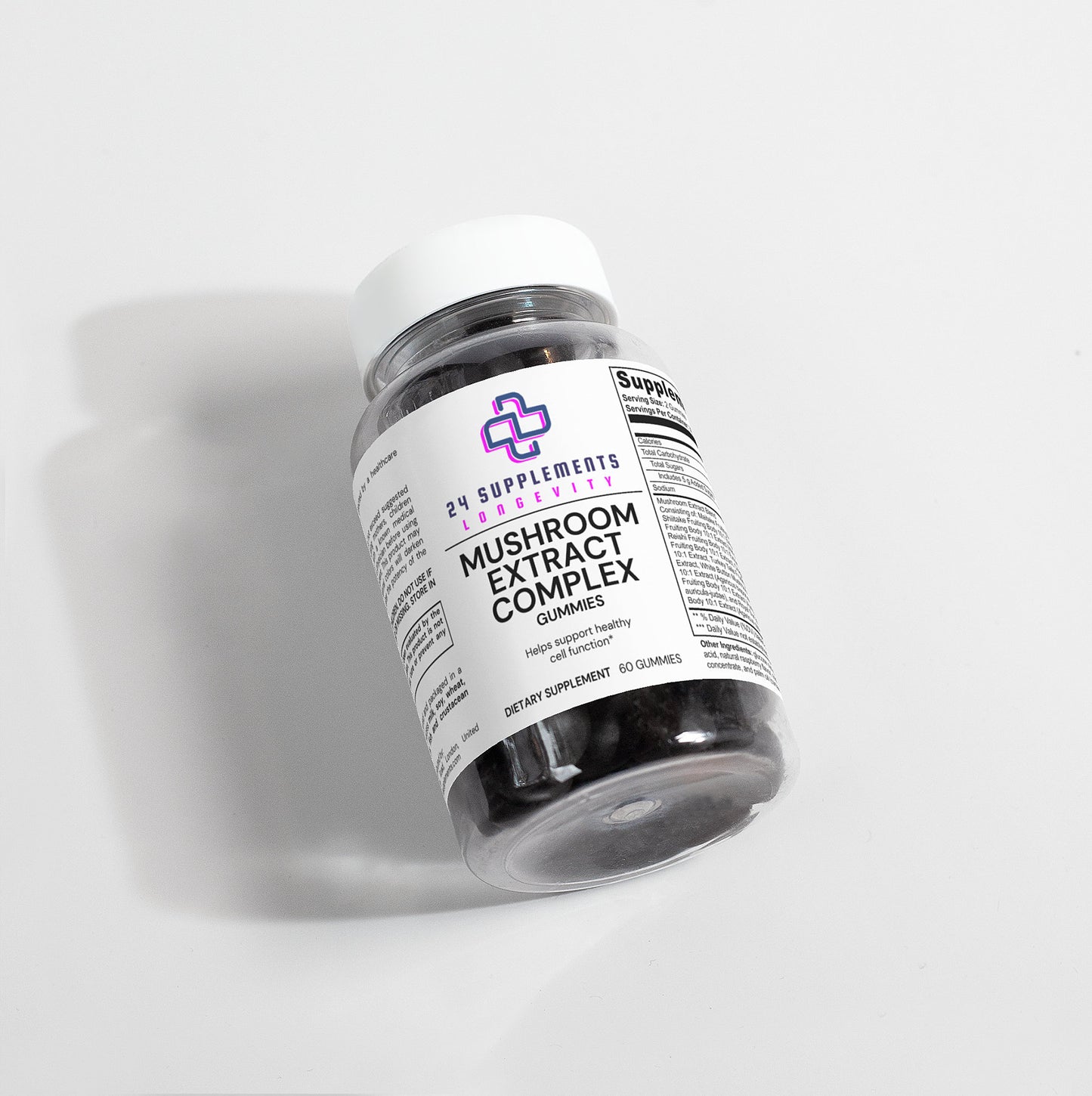 Mushroom Extract Complex 10X – Comprehensive Wellness Support | 24Supplements