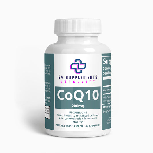 CoQ10 Ubiquinone – Stimule l'énergie et soutient la santé cardiaque