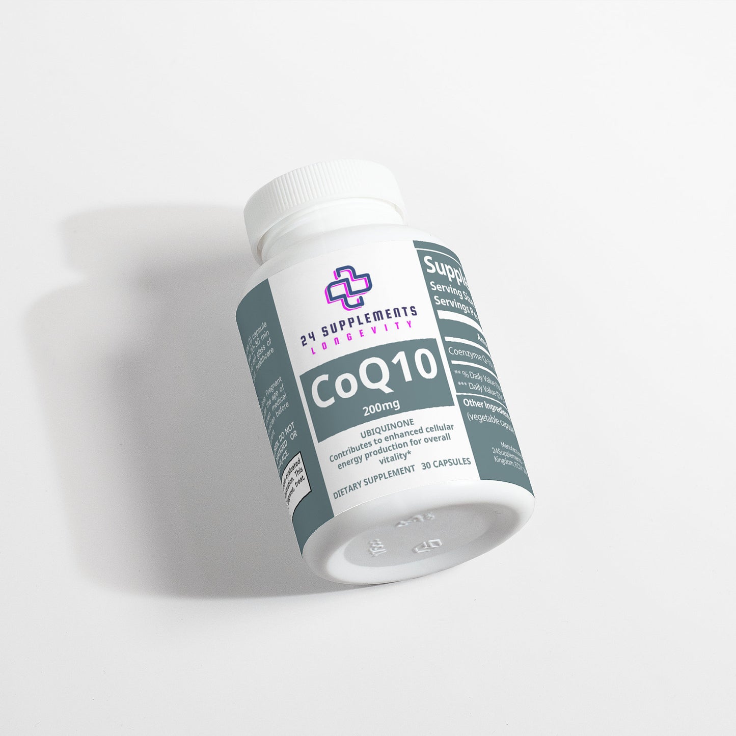 CoQ10 Ubiquinone - Boosts Energy & Supports Heart Health