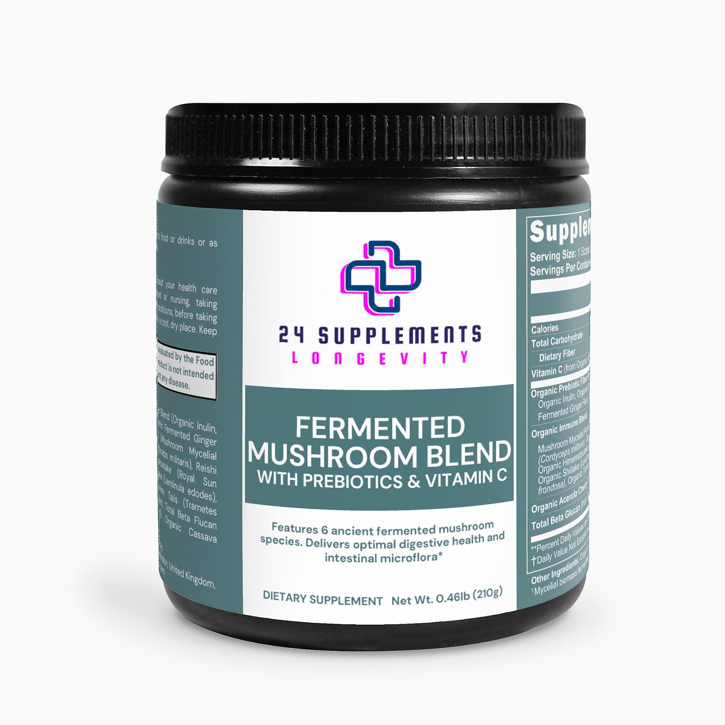 Fermented Mushroom Blend – Immune & Digestive Health Support