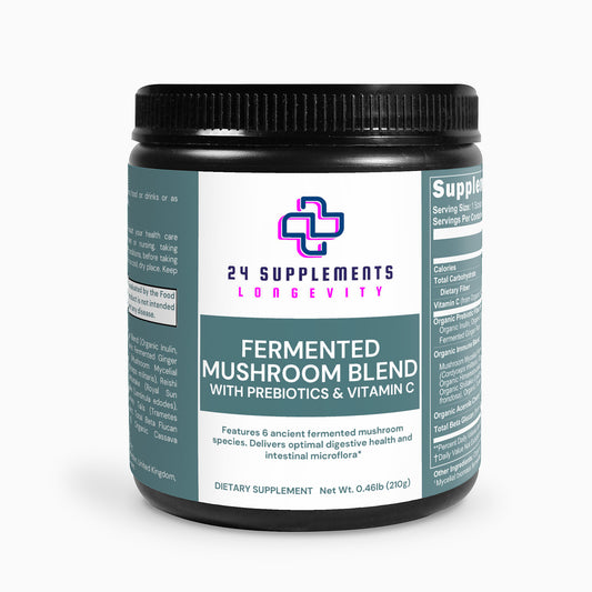 Fermented Mushroom Blend – Immune & Digestive Support