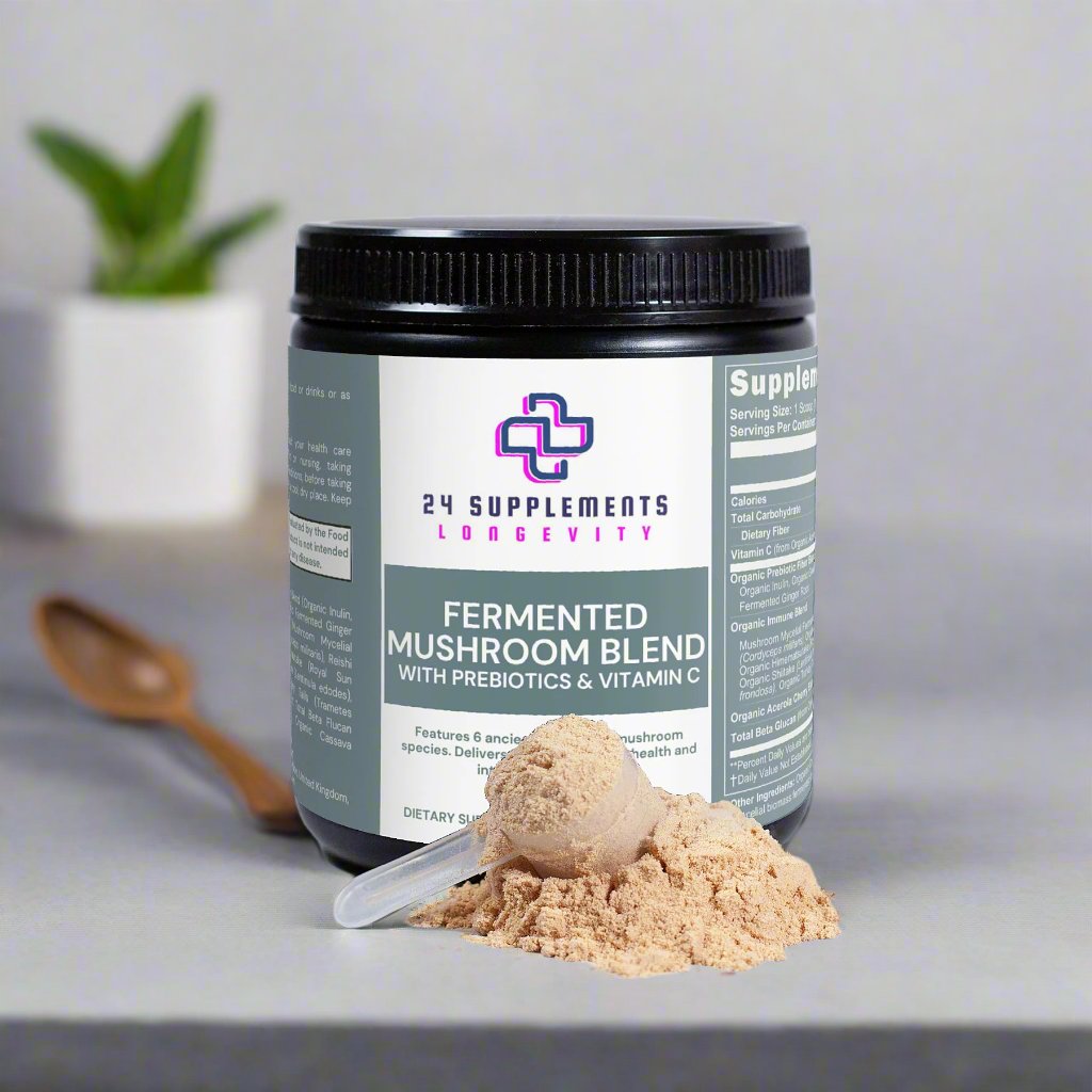 Fermented Mushroom Blend I 24Supplements