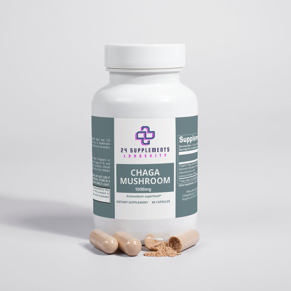 Chaga Mushroom Capsules