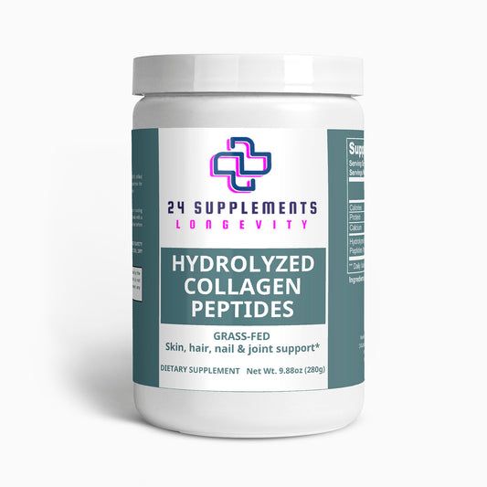 Grass-Fed Hydrolyzed Collagen Peptides – Bone, Joint & Skin Support