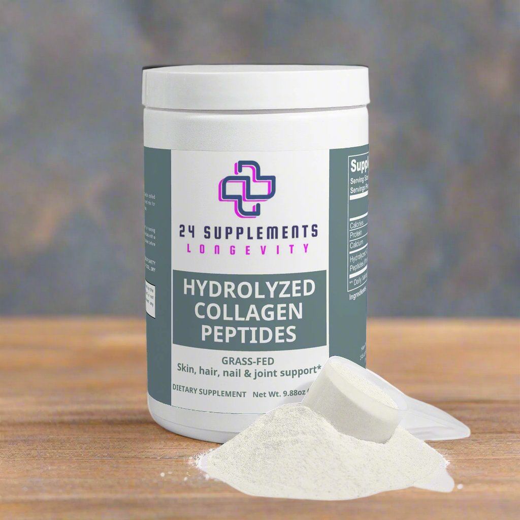 Hydrolyzed Collagen Peptides I 24Supplements