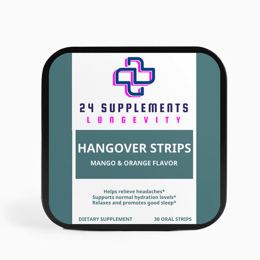 Hangover Oral Strips | Ayurvedic Wellness | Mango-Orange