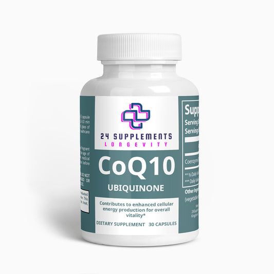 CoQ10 Ubiquinone – Stimule l'énergie et soutient la santé cardiaque