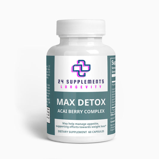 Max Detox Acai – Digest & Liver Health | 24Supplements