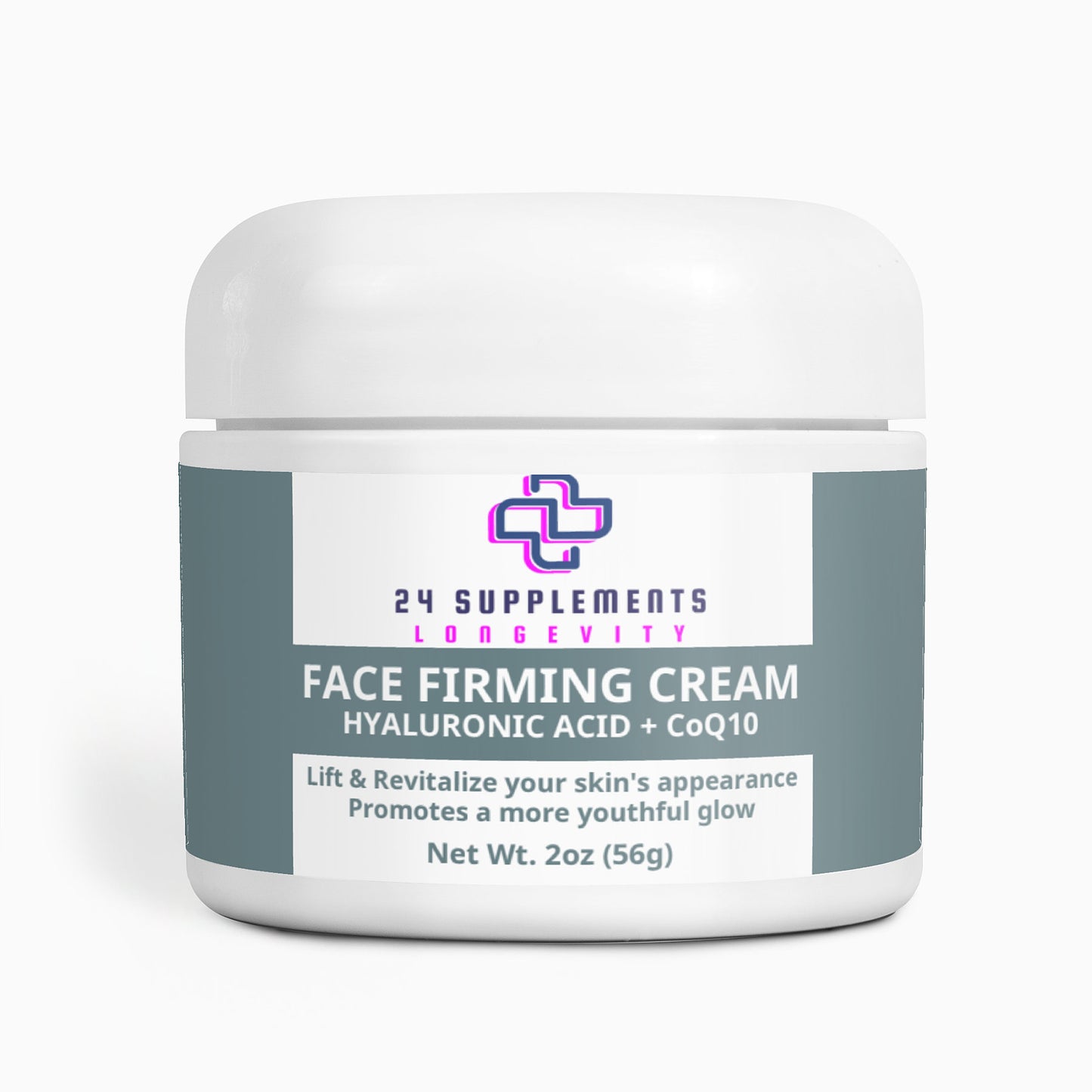 Face Firming Cream with DMAE, Hyaluronic Acid & Co-Q10