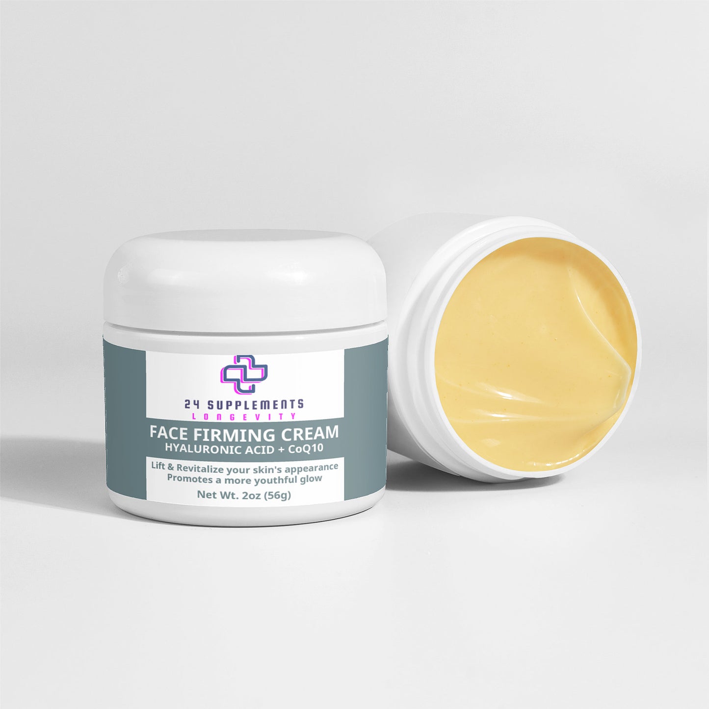 Face Firming Cream with DMAE, Hyaluronic Acid & Co-Q10