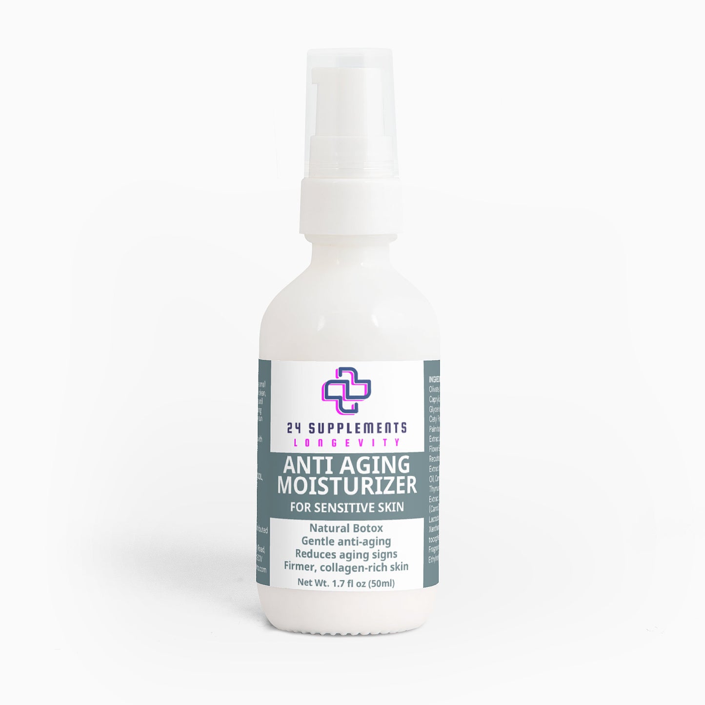 Anti-Aging Face Moisturizer with Natural Botox | Sensitive Skin