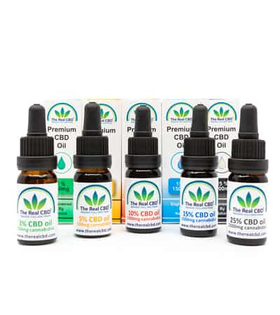 % Pure CBD Oil 300mg, 5 Bottles  | Gentle, high-quality CBD oil for daily wellness at 24Supplements.