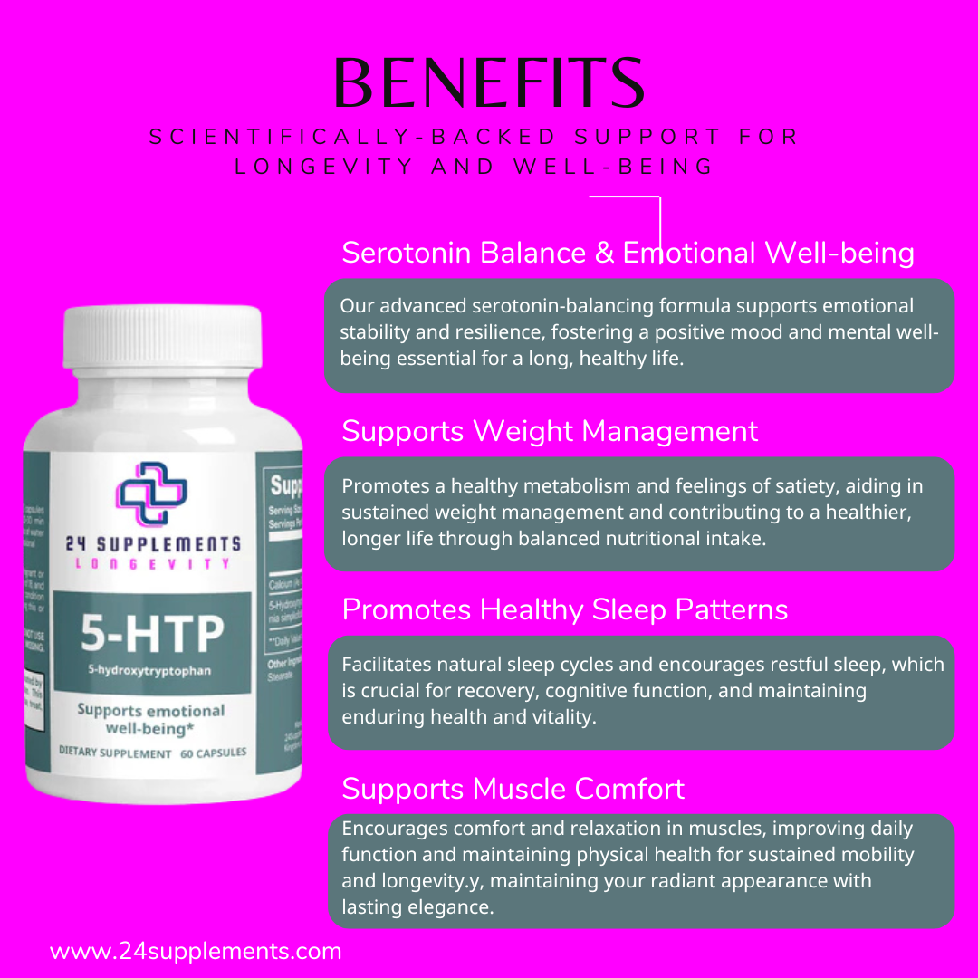 5-HTP 200 mg | Apoyo natural a la serotonina 