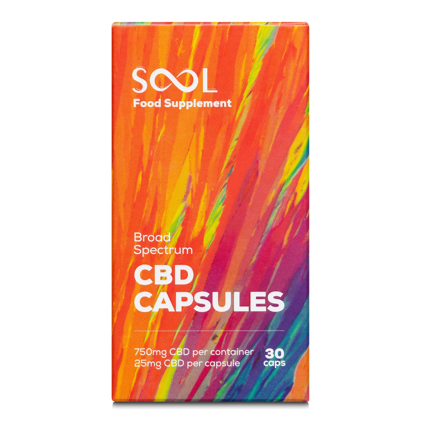 Broad Spectrum CBD Gel Capsules 750mg | THC-free CBD gel capsules for daily wellness at 24Supplements.