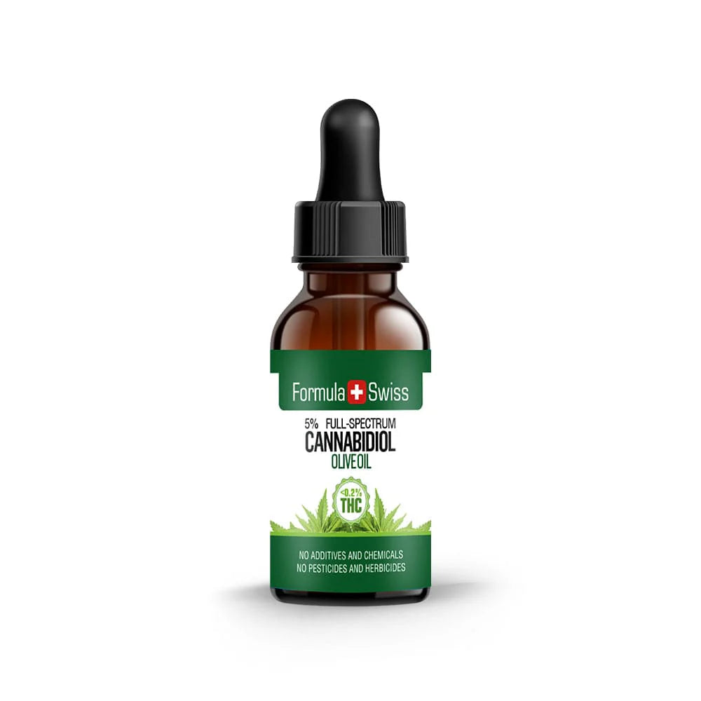 Symbol picture of 15% Full-Spectrum Organic CBD Oil with 1500mg CBD, 0.2% THC, and olive oil, available at 24Supplements.