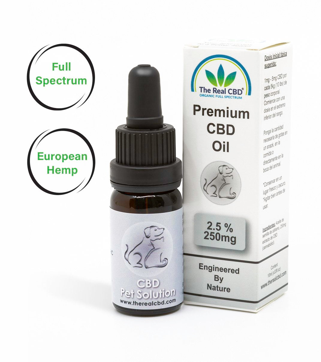 2.5% CBD Oil for Pets – Safe, Natural Relief for Your Pet’s Wellness I 24Supplements