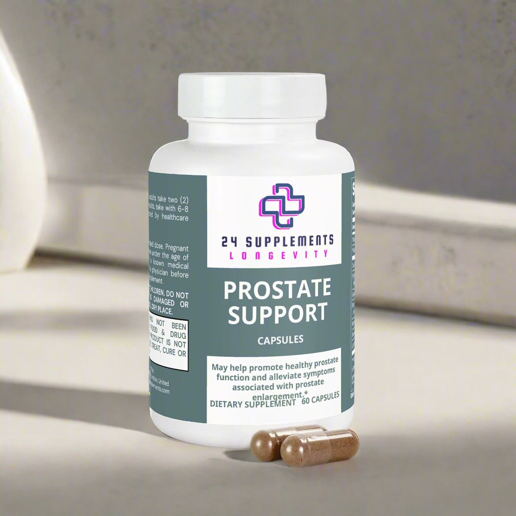 Prostate Support Capsules with Capsules | 24Supplements