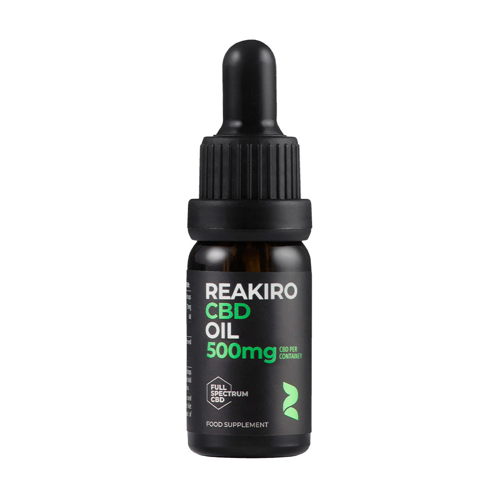 CBD Oil 500mg Full Spectrum | Swiss-made full-spectrum CBD for balanced wellness at 24Supplements.