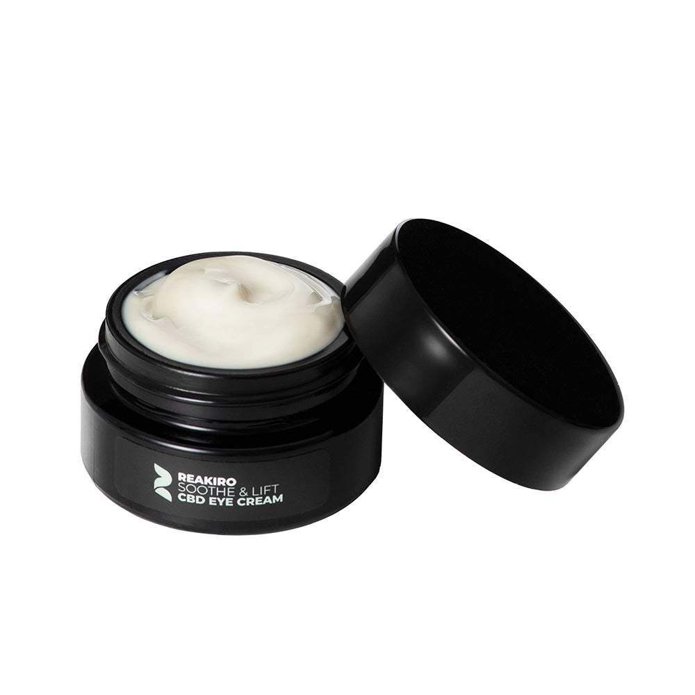 Renew & Protect CBD Eye Cream 300mg | Swiss-made full-spectrum CBD for radiant, hydrated skin.