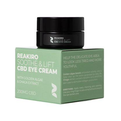 Renew & Protect CBD Eye Cream 300mg | Swiss-made full-spectrum CBD for radiant, hydrated skin.