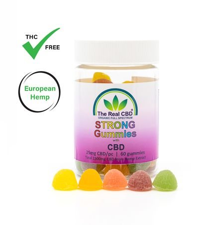 Buy 25mg CBD Gummies - Delicious, Potent, and THC-Free I 24Supplements