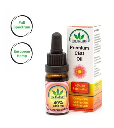 40% CBD, CBG, CBN Pain Relief - Full Spectrum